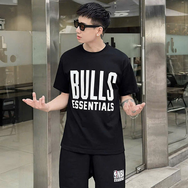 Sét Đồ Nam Bulls Essentials – Phong Cách Streetwear Năng Động